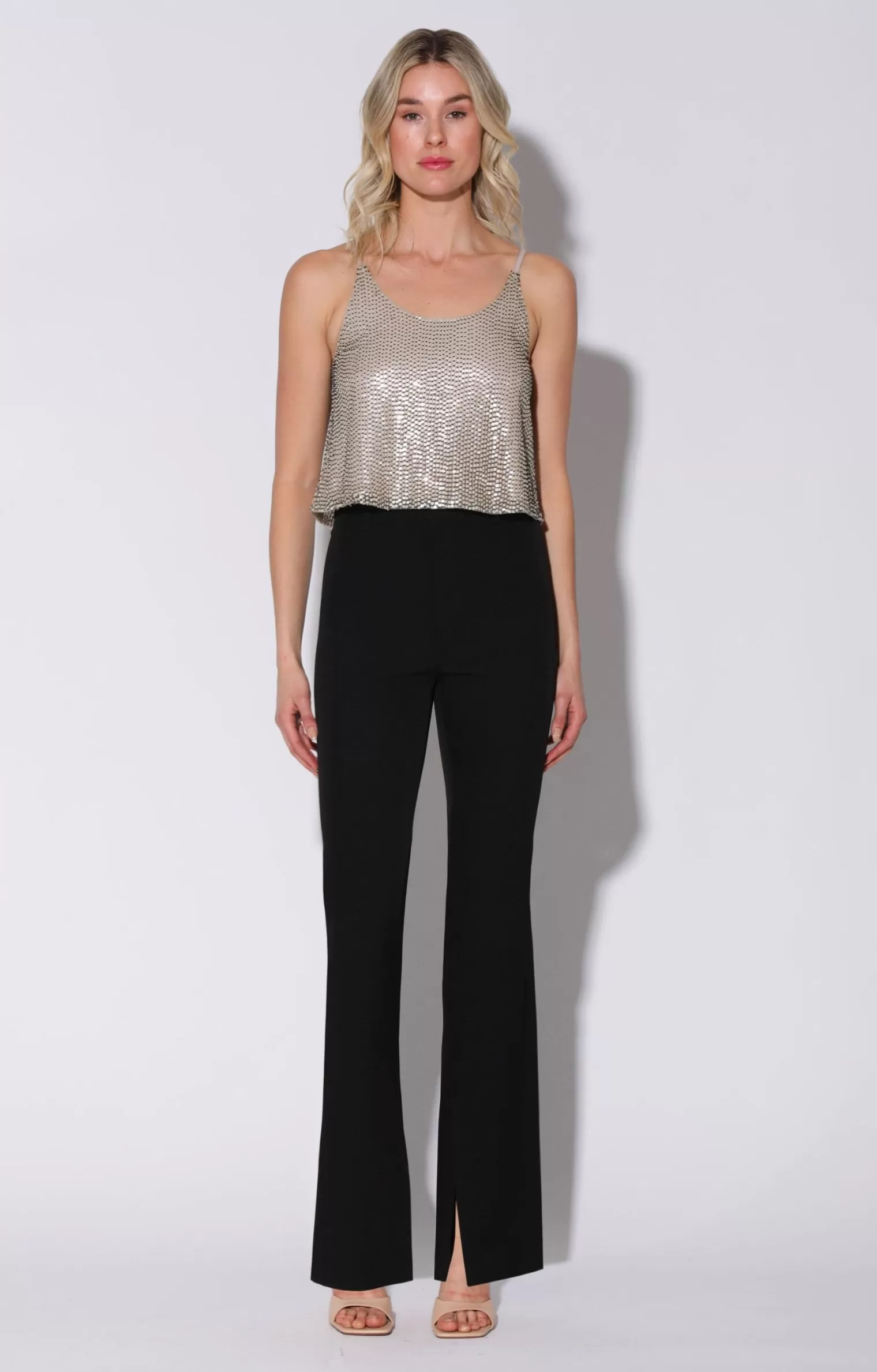 Walter Baker Atlas Pant, Black-Suiting>Women Bottoms