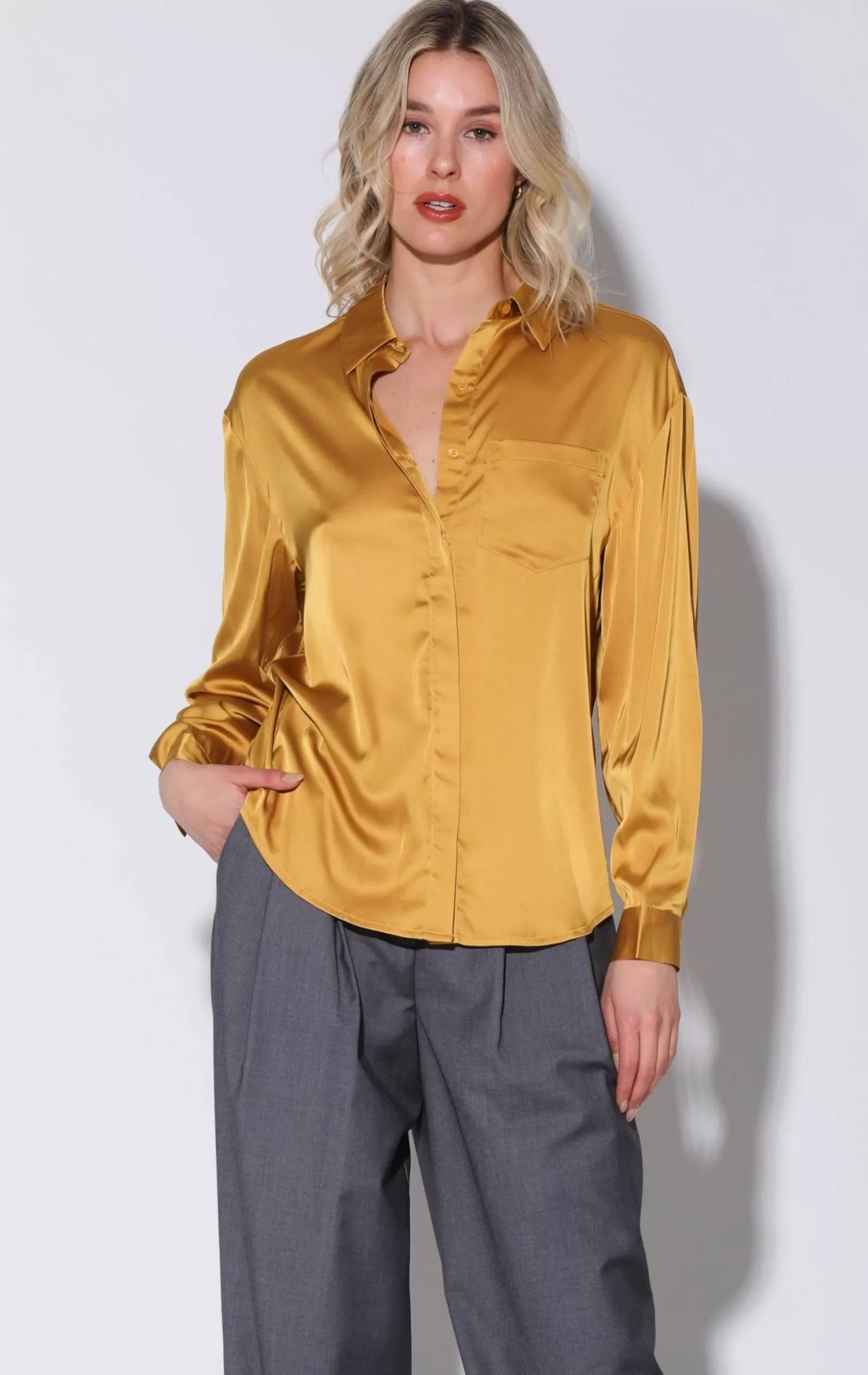 Walter Baker Bella Top, Goldenrod>Women Tops