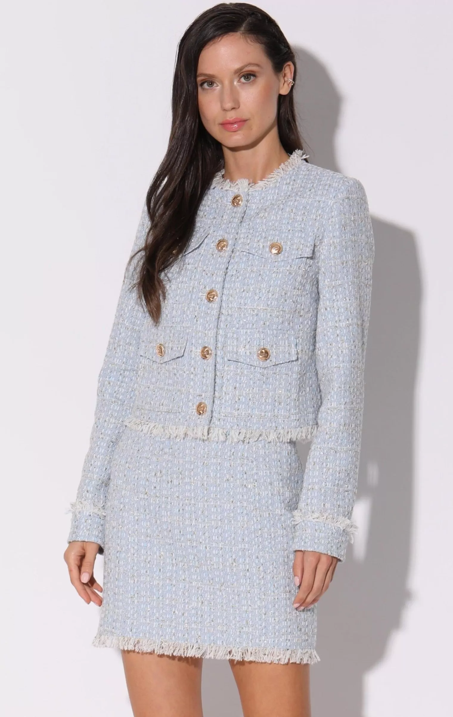 Walter Baker Bennet Jacket, Hamptons Tweed>Women Jackets