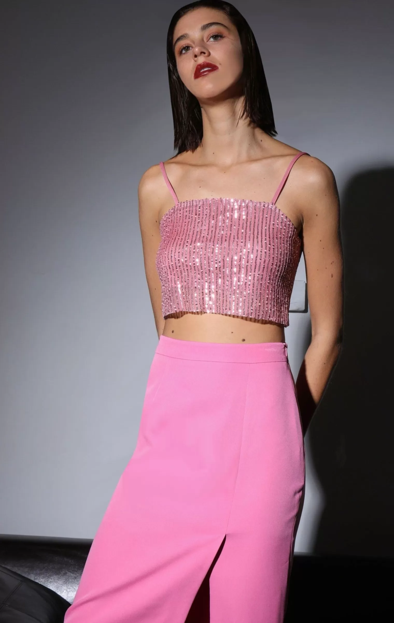 Walter Baker Chellie Top, City Sequin Rose>Women Tops