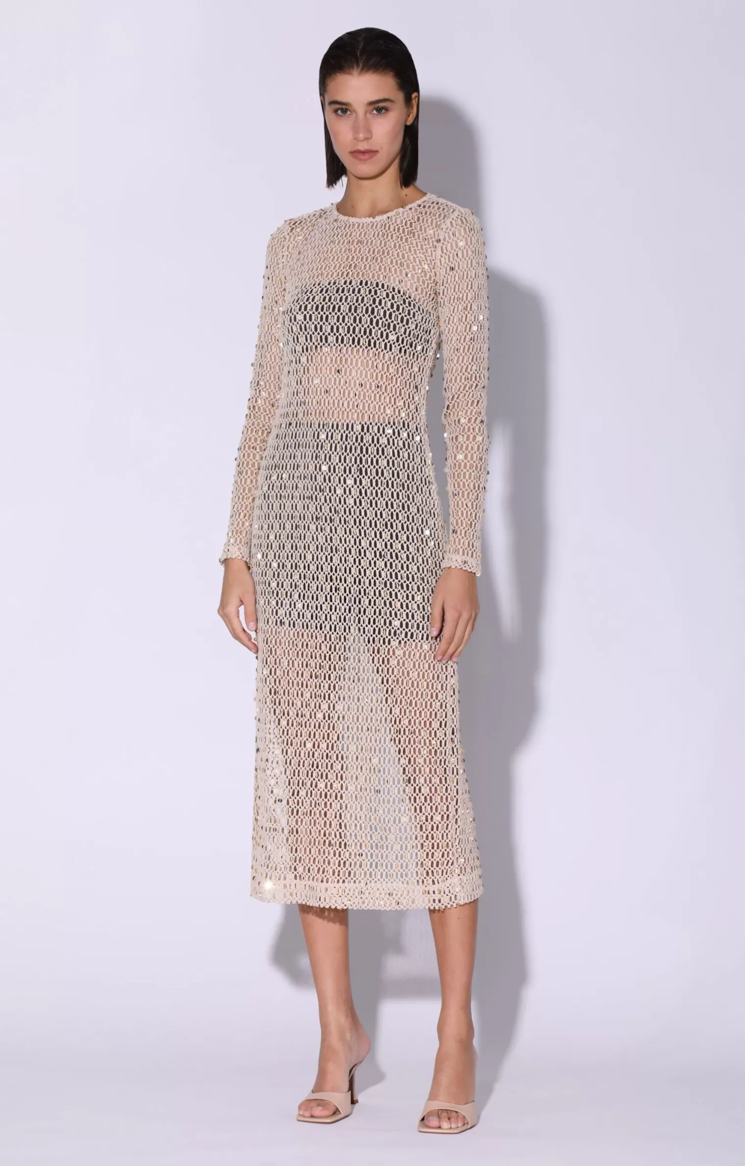 Walter Baker Coco Dress, Crochet Sequin>Women Dresses