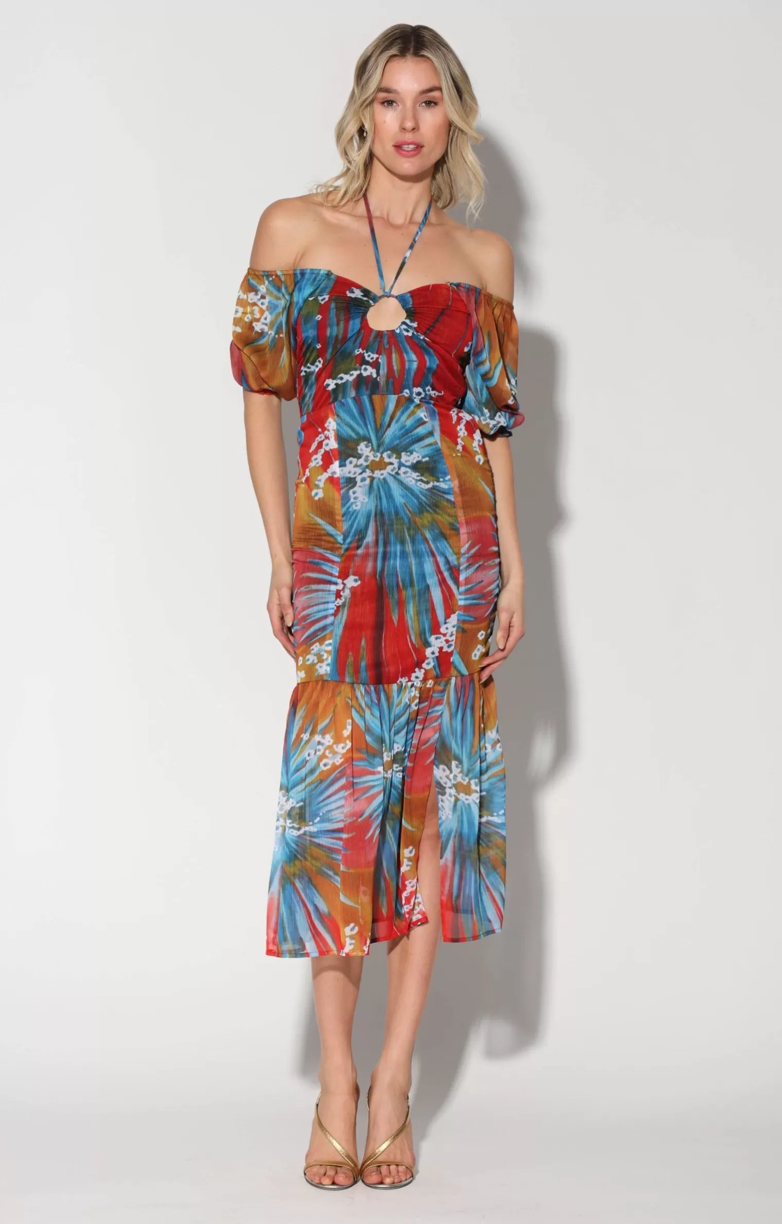 Walter Baker Danielle Dress, Rio Palm>Women Dresses