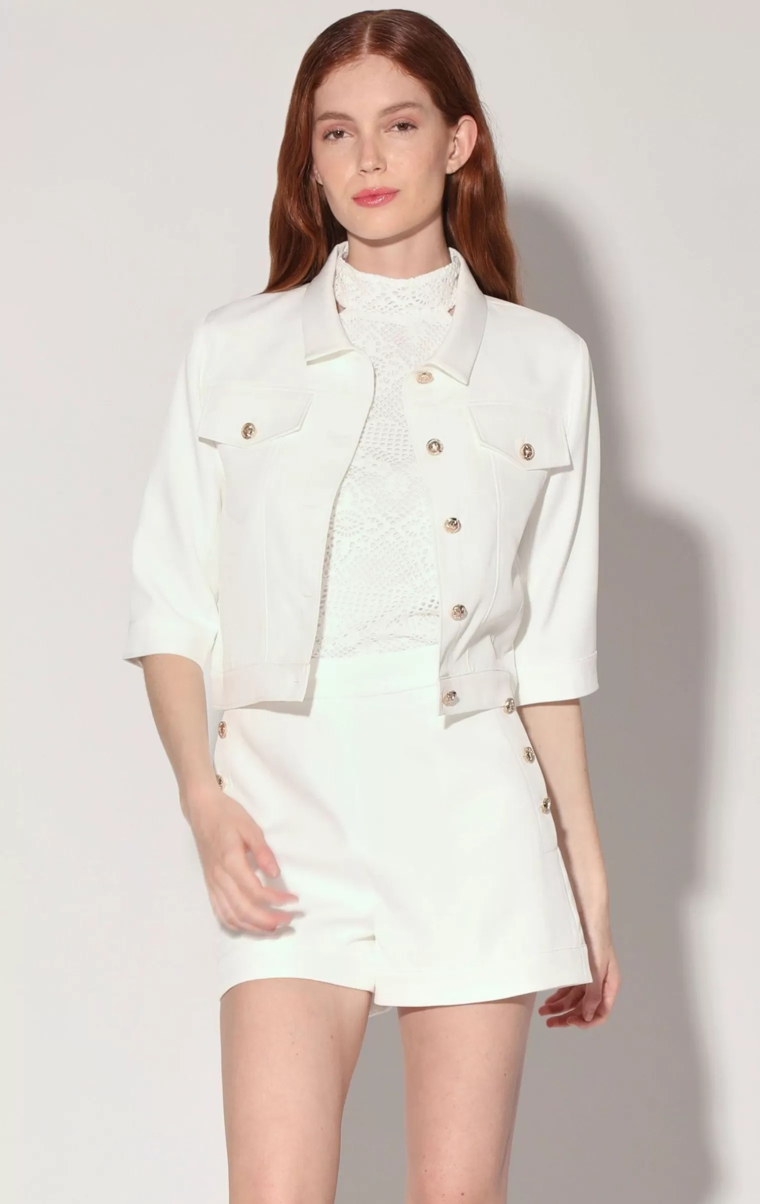 Walter Baker Dionne Jacket, White>Women Jackets