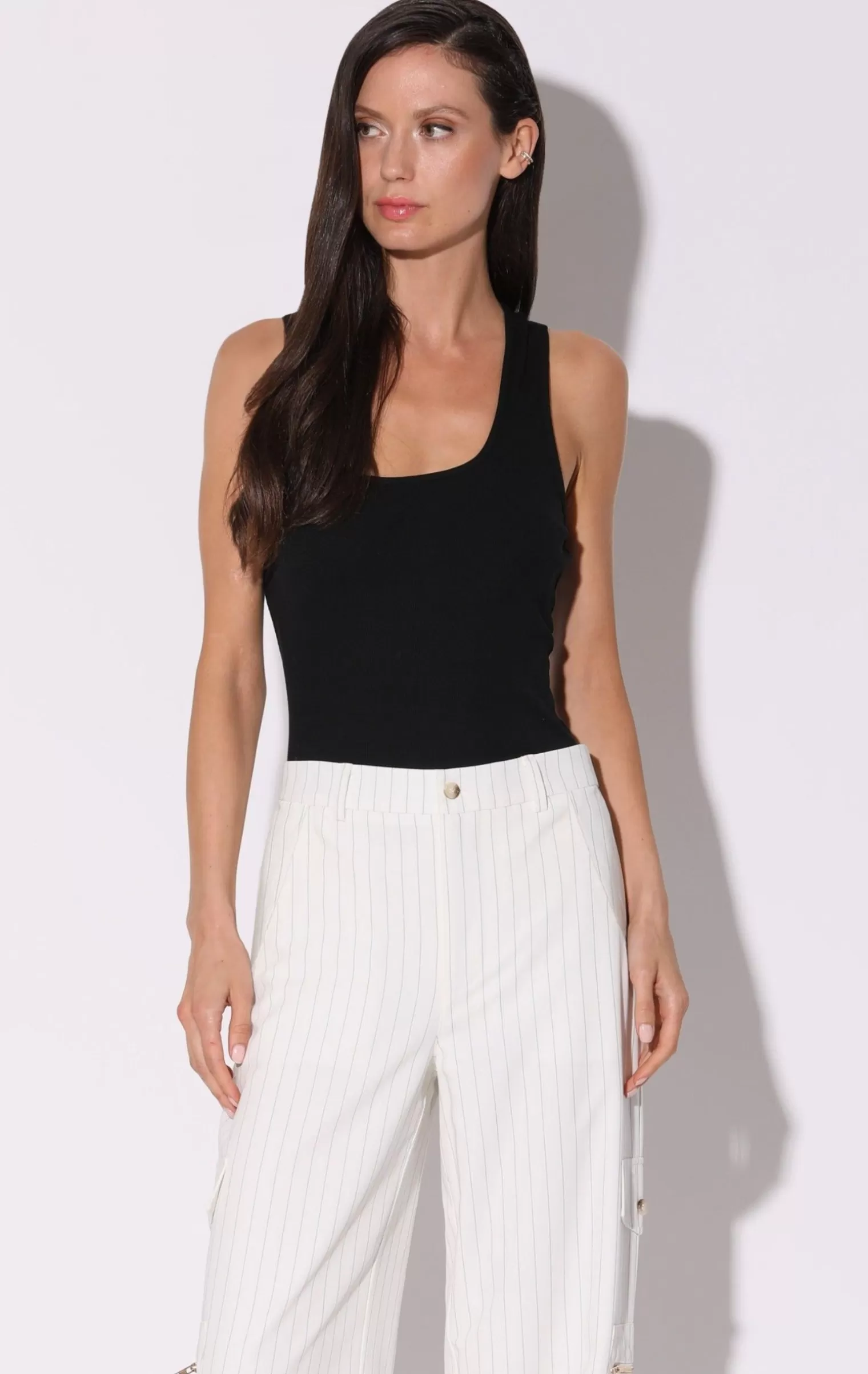 Walter Baker Ellery Tank Top, Black>Women Tops