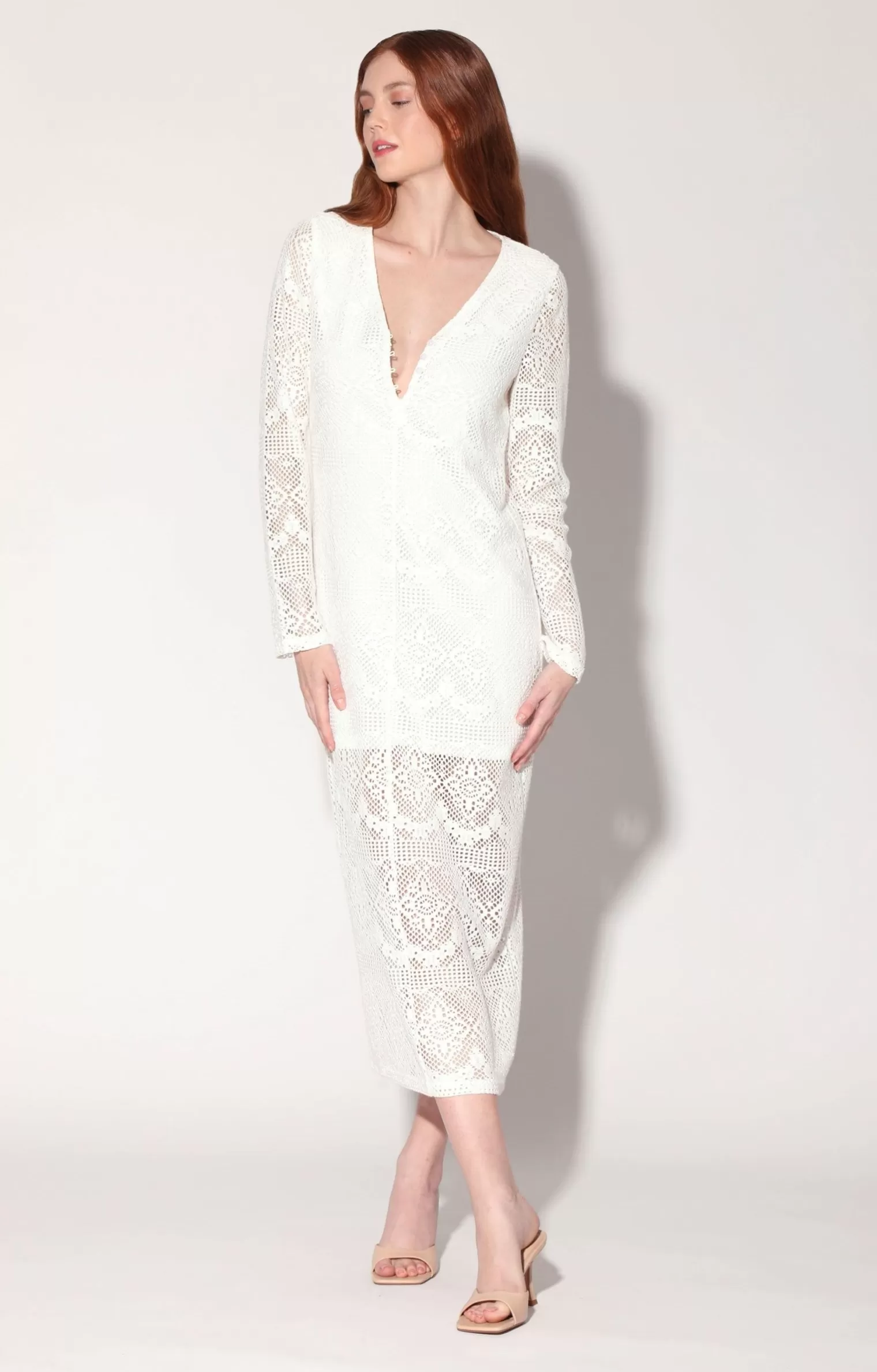 Walter Baker Estela Dress, Marquee Lace>Women Dresses