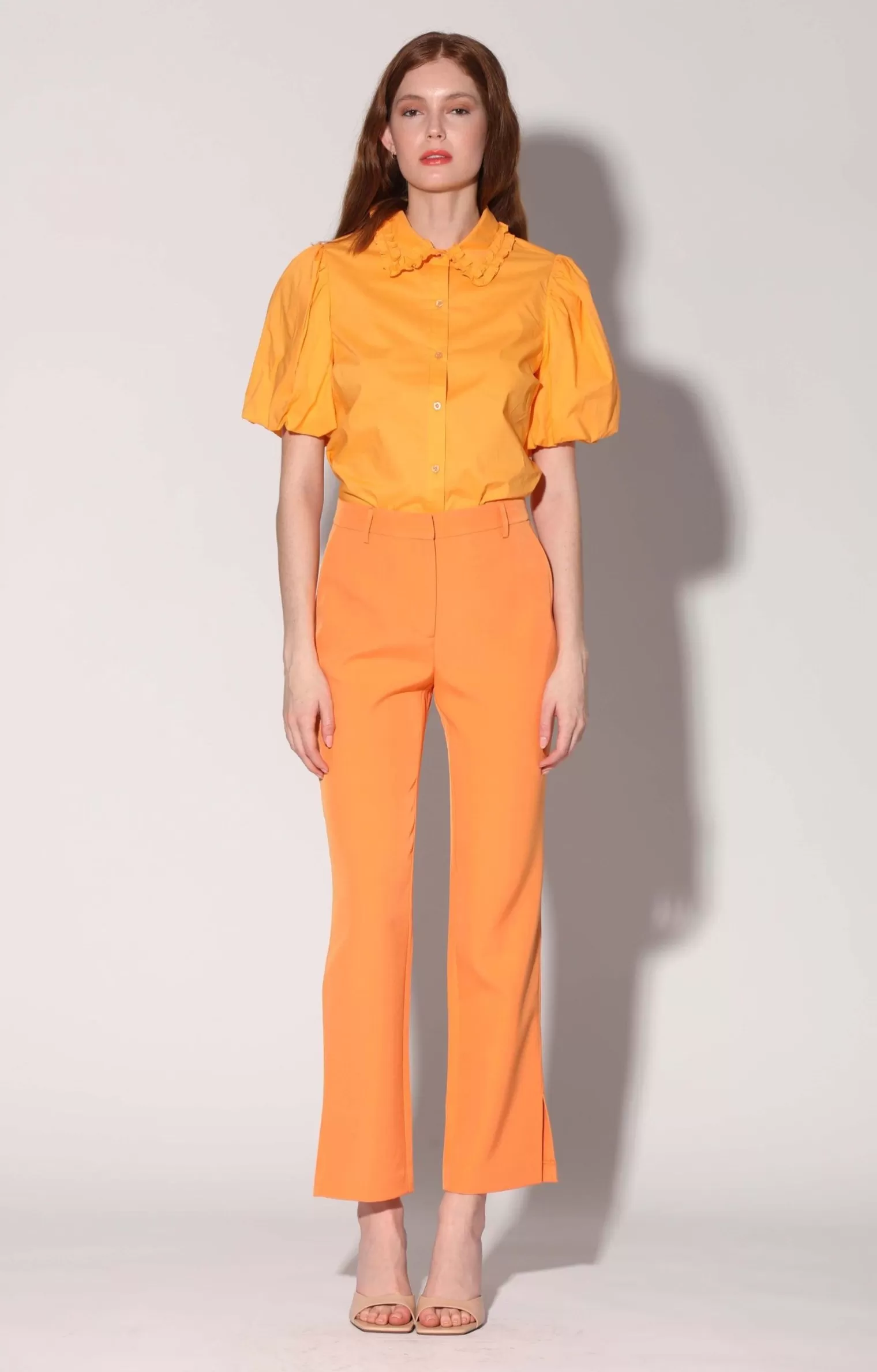 Walter Baker Falon Pant, Tangerine>Women Bottoms