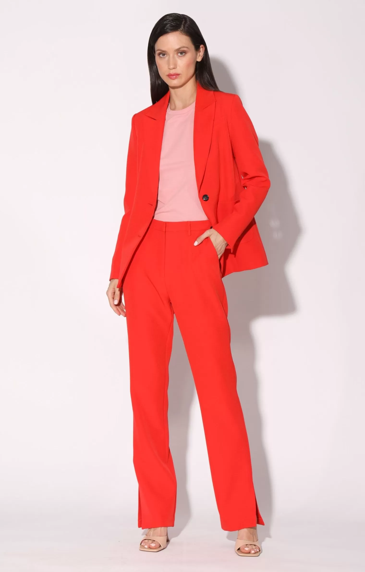 Walter Baker Felix Blazer, Poppy>Women Jackets