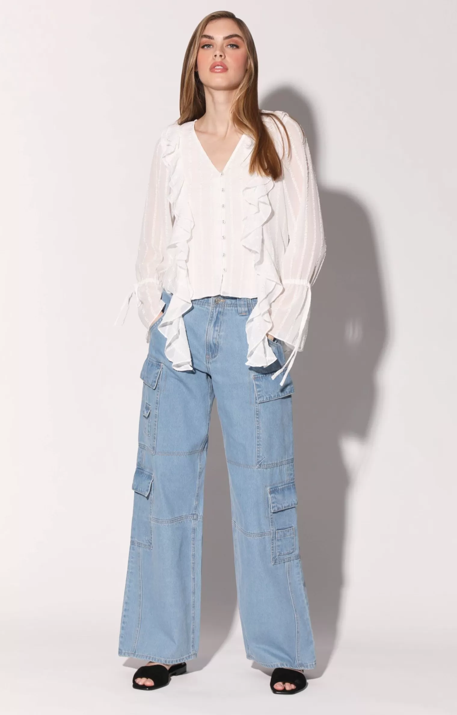 Walter Baker Francesca Top, Off White>Women Tops