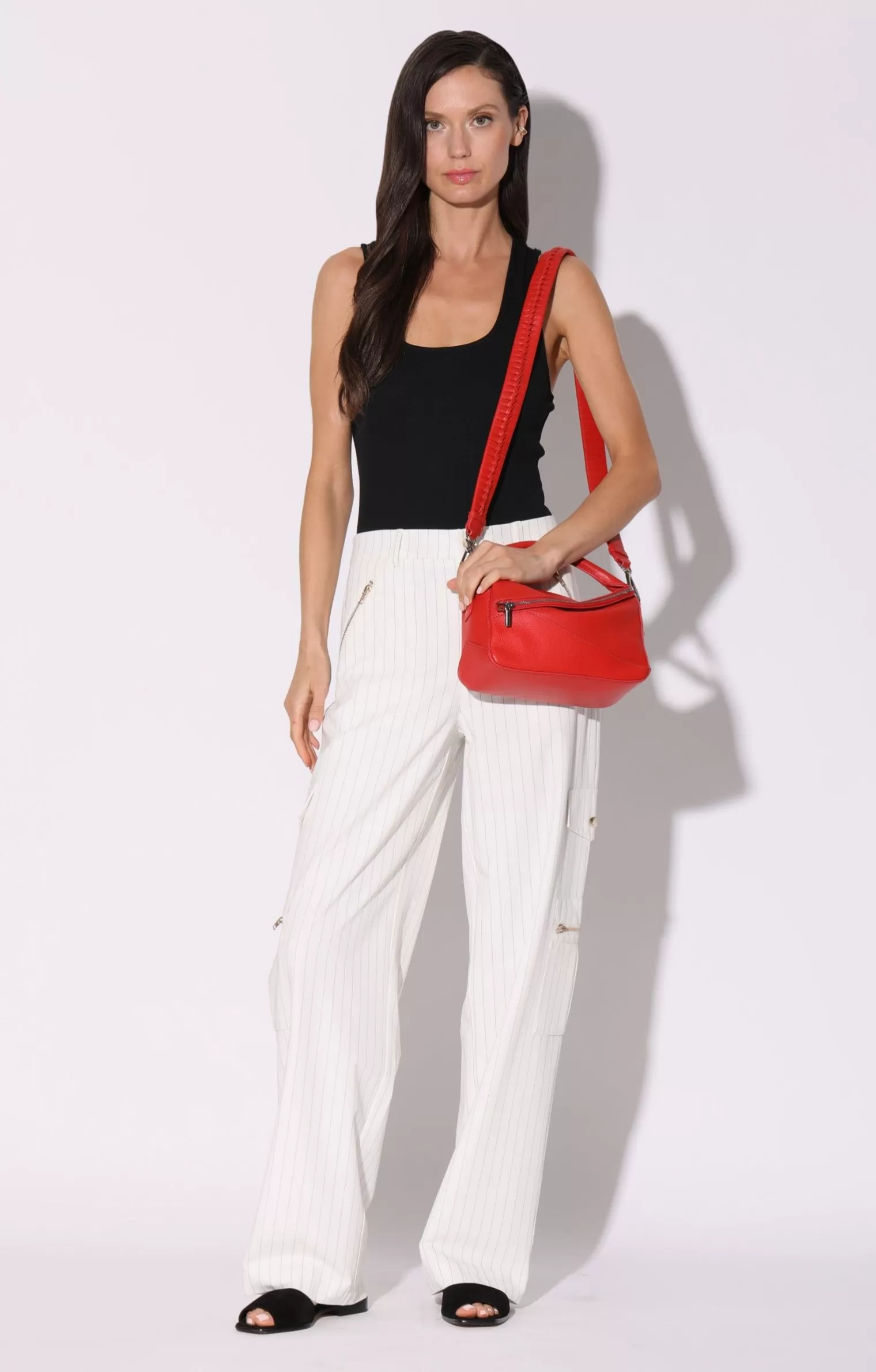 Walter Baker Jagger Crossbody, Scarlet>Women Handbags