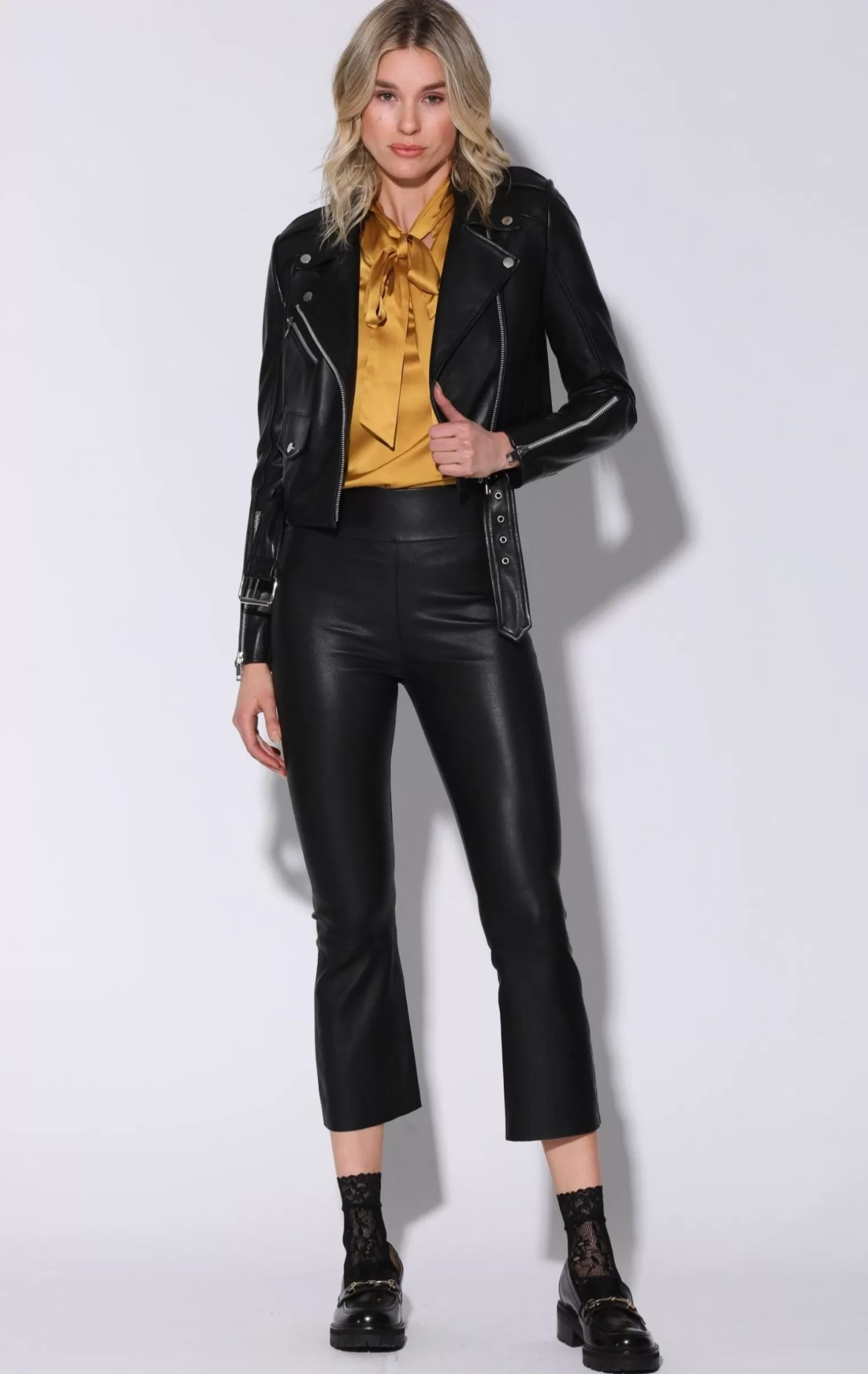 Walter Baker Jase Jacket, Black-Leather>Women Jackets