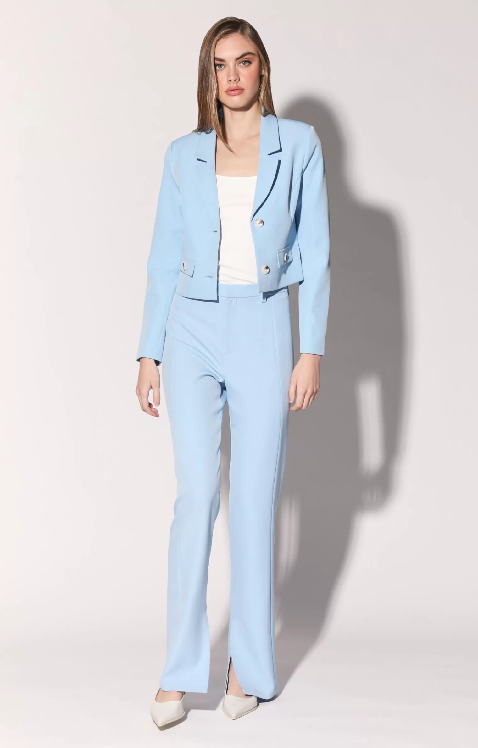 Walter Baker Joelle Blazer, Baby Blue>Women Jackets