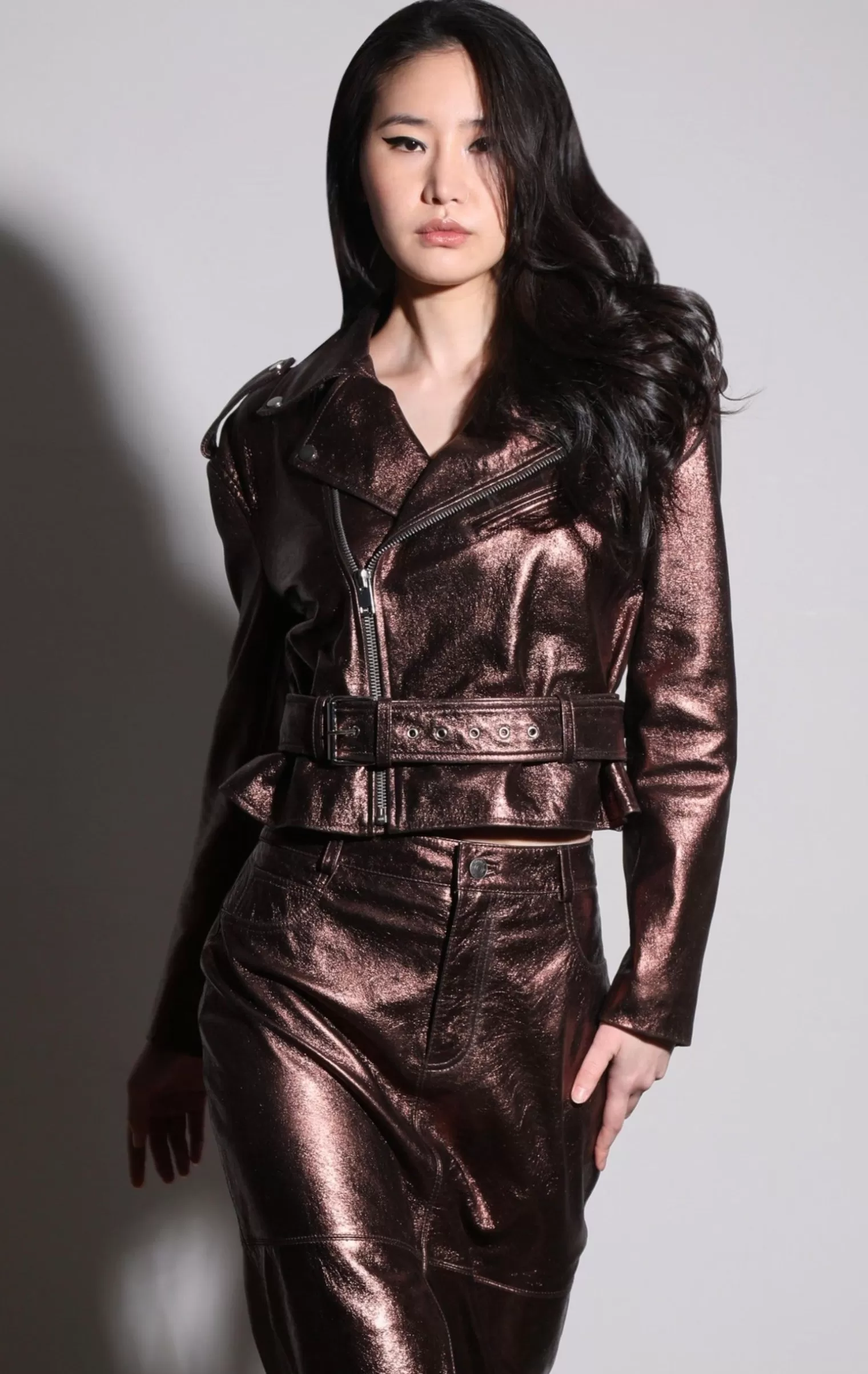 Walter Baker Jordy Jacket, Bronze Leather>Women Jackets