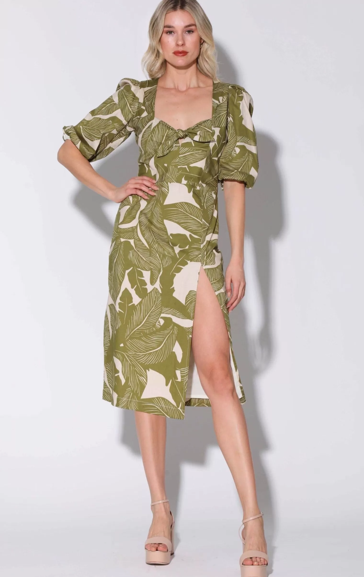 Walter Baker Juanita Dress, Royal Palm>Women Dresses