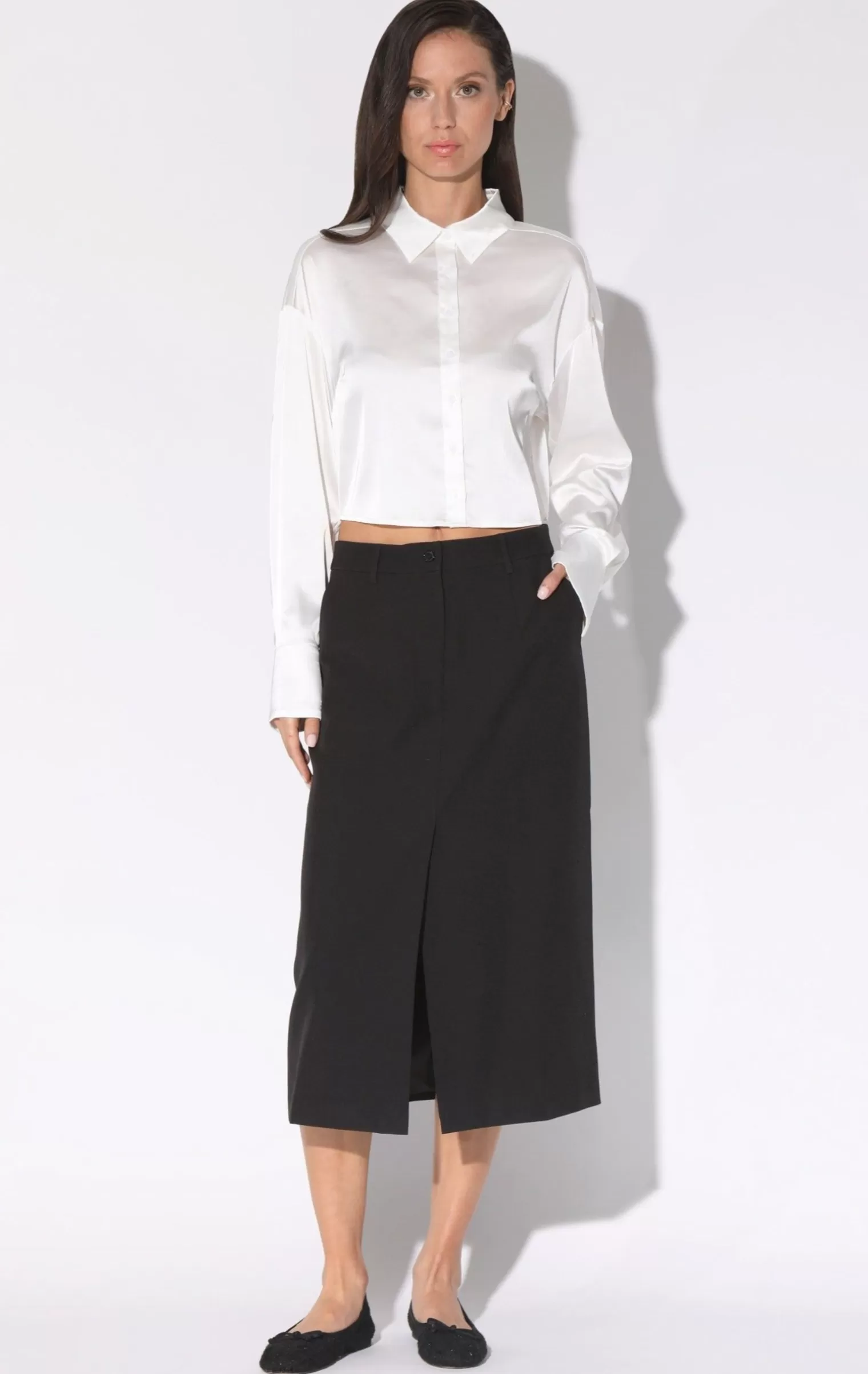 Walter Baker Justyce Skirt, Black>Women Bottoms