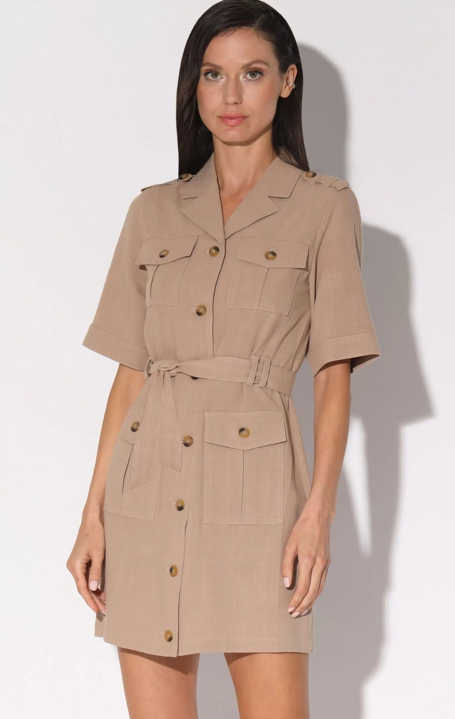 Walter Baker Kate Dress, Straw>Women Dresses