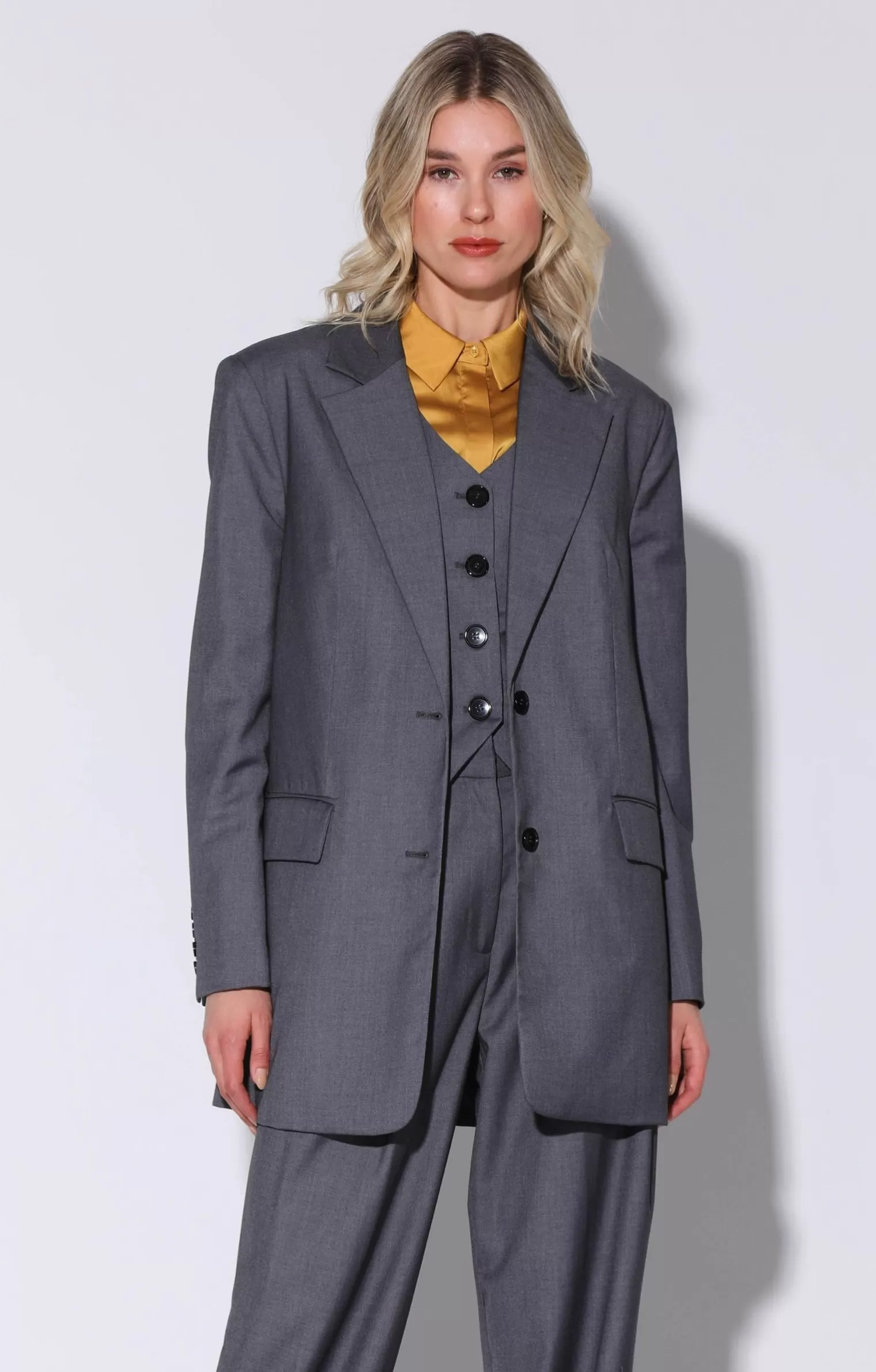 Walter Baker Kira Blazer, Grey>Women Jackets