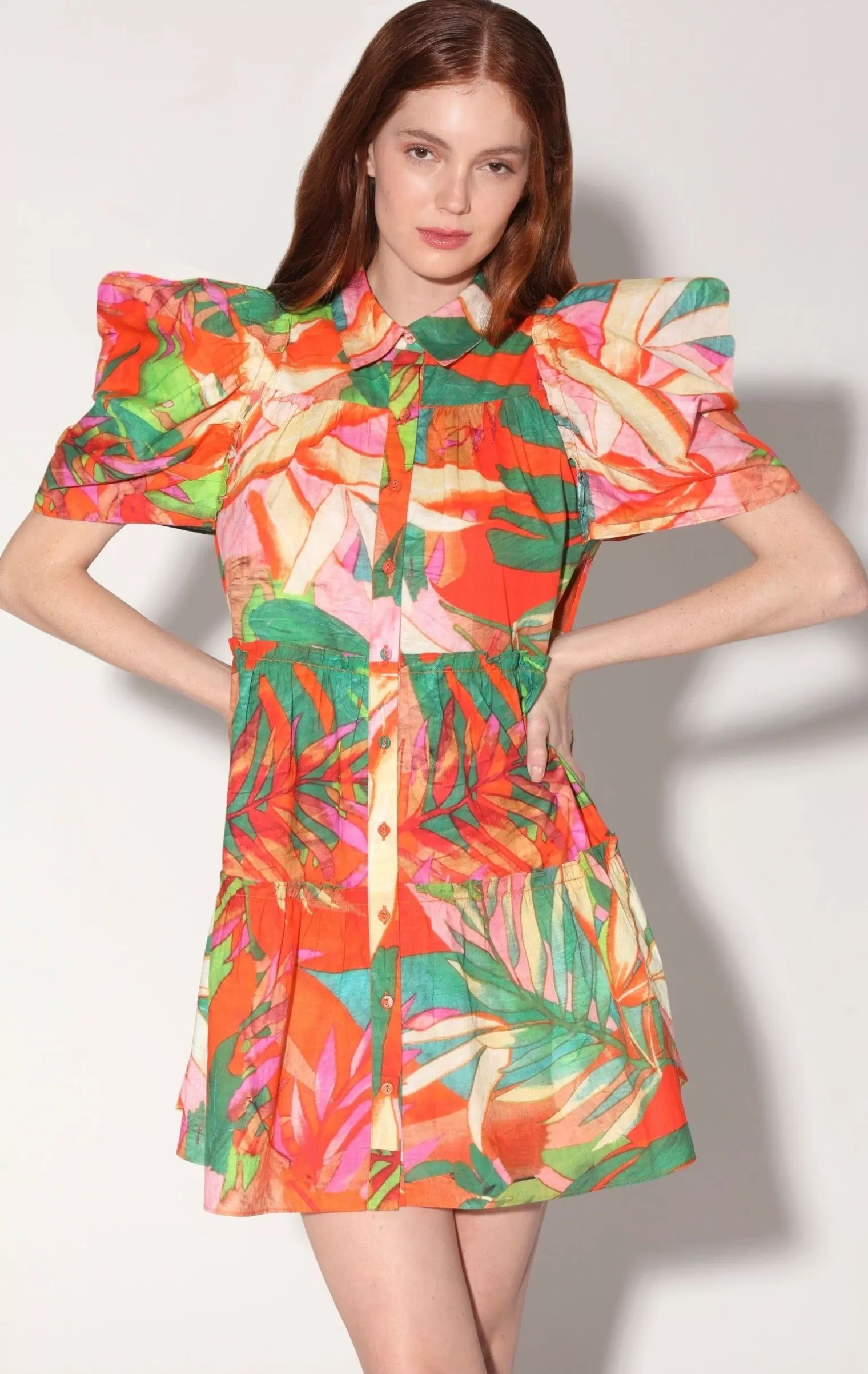 Walter Baker Loreene Dress, Morning Glory>Women Dresses