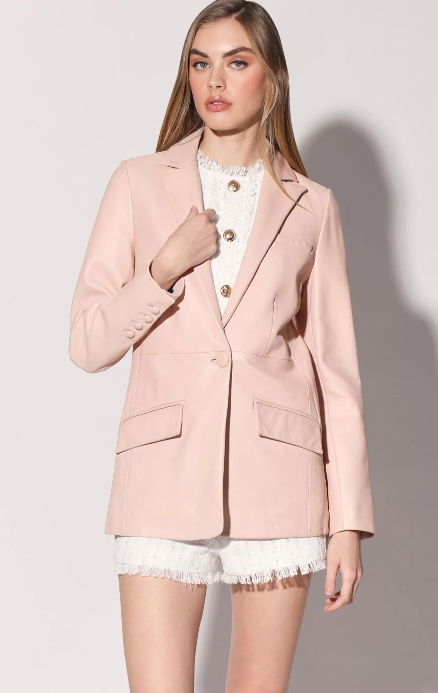 Walter Baker Mia Blazer, Ballet-Leather>Women Jackets