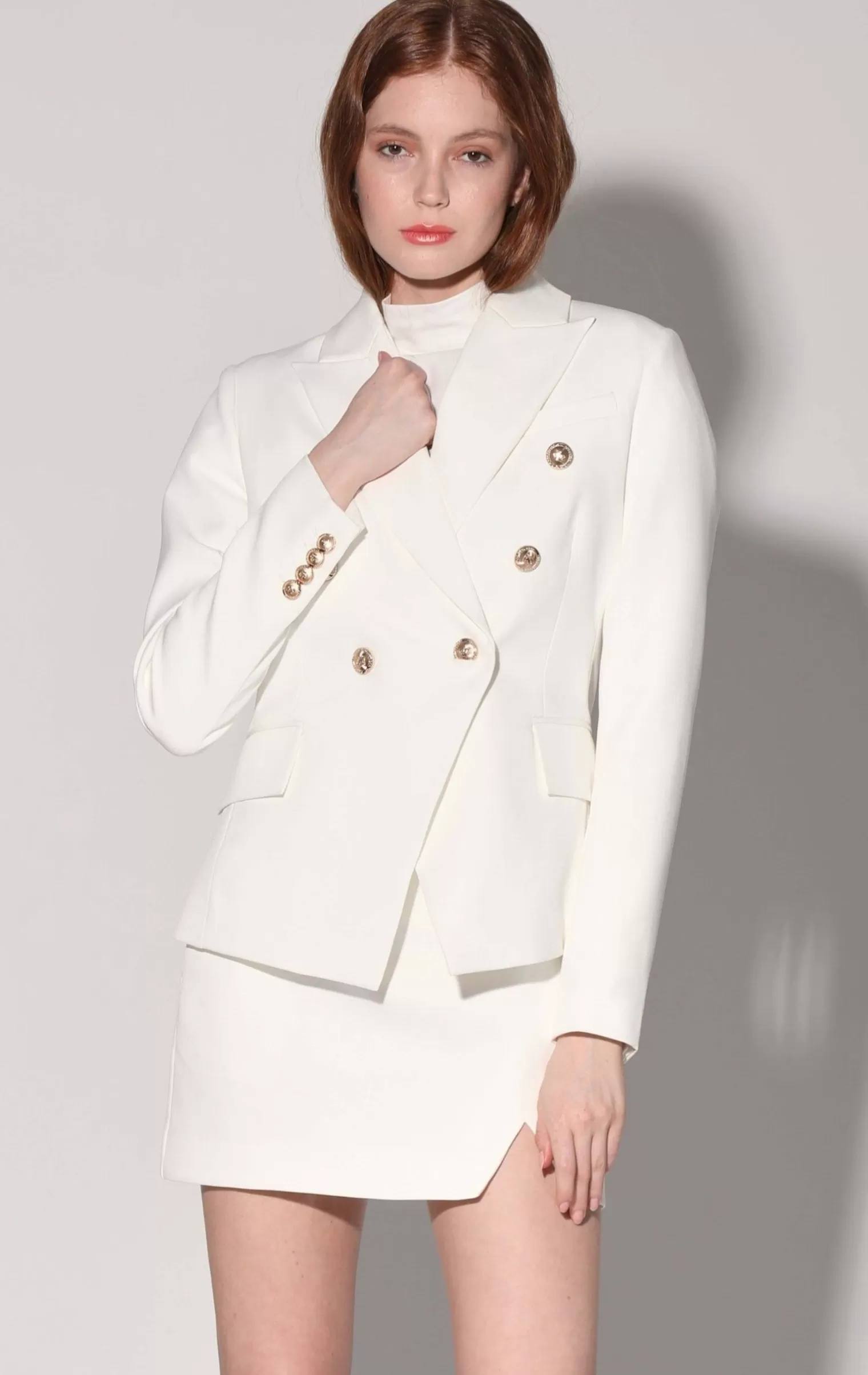 Walter Baker Phelps Blazer, White>Women Jackets