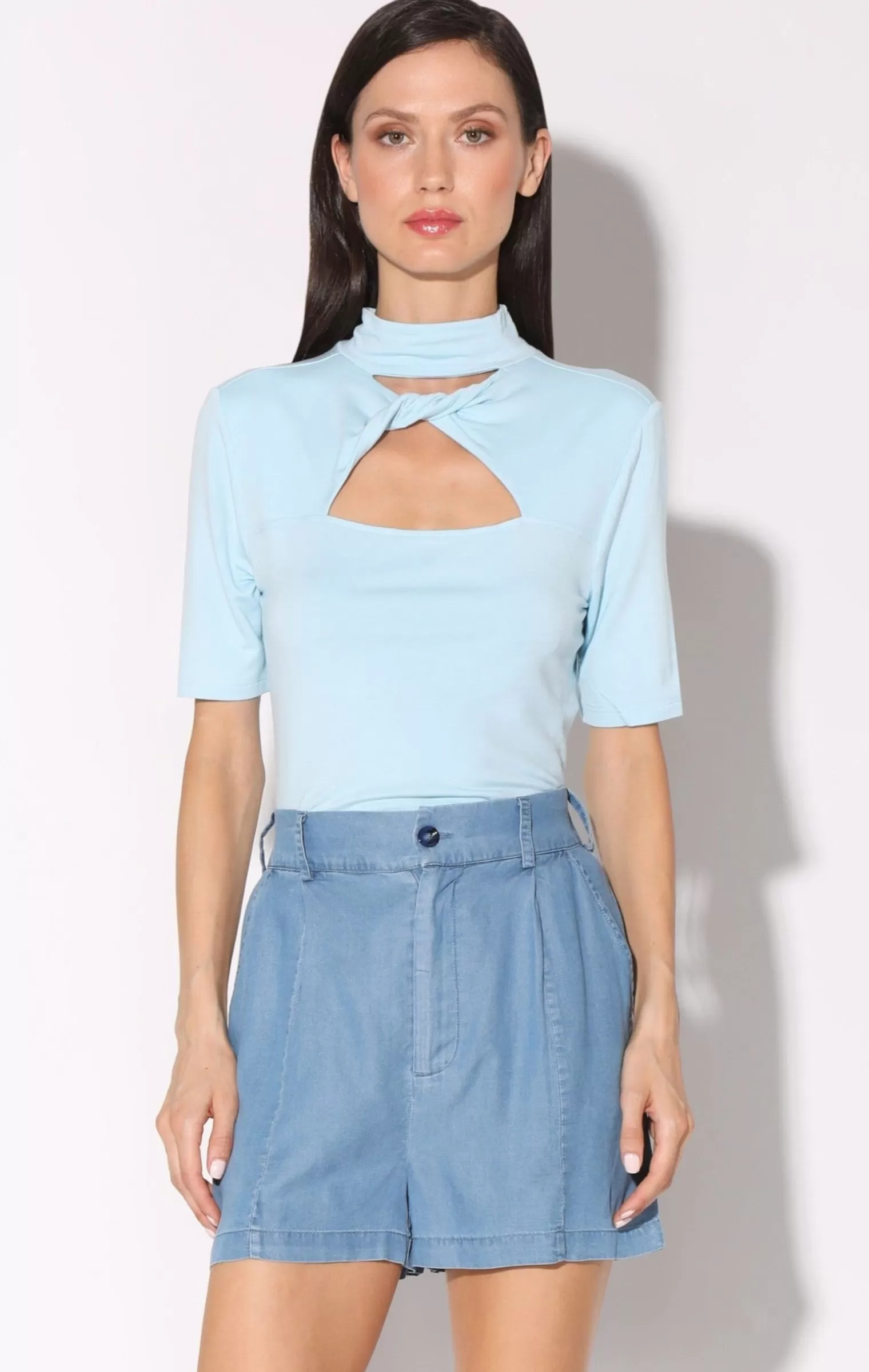 Walter Baker Shelby Top, Pastel Blue>Women Tops