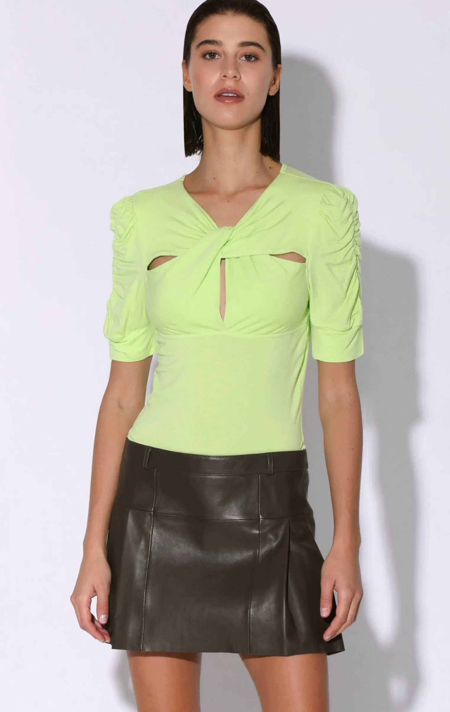 Walter Baker Sylvie Top, Limeade>Women Tops