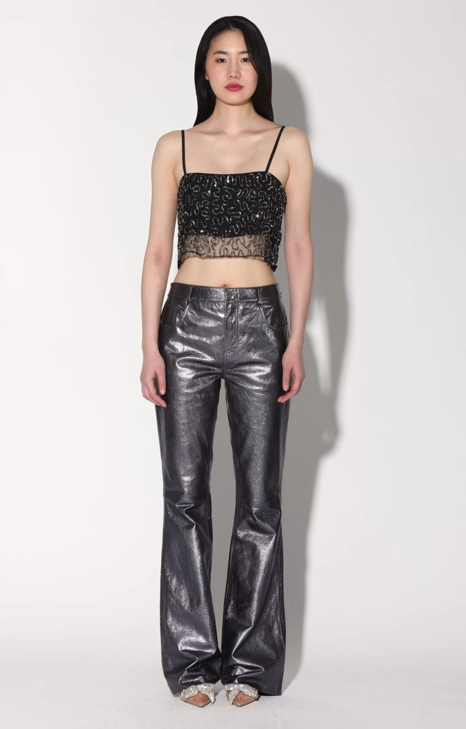 Walter Baker Tiana Top, Swirl Sequin>Women Tops