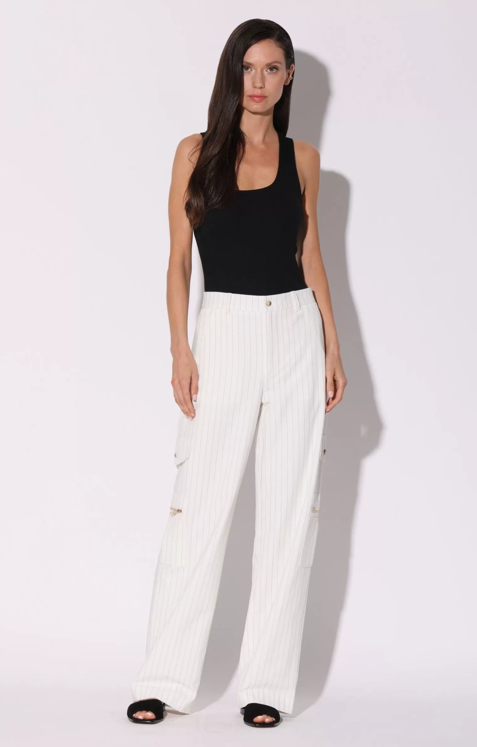 Walter Baker Tommy Pant, Chicago Pin Stripe>Women Bottoms