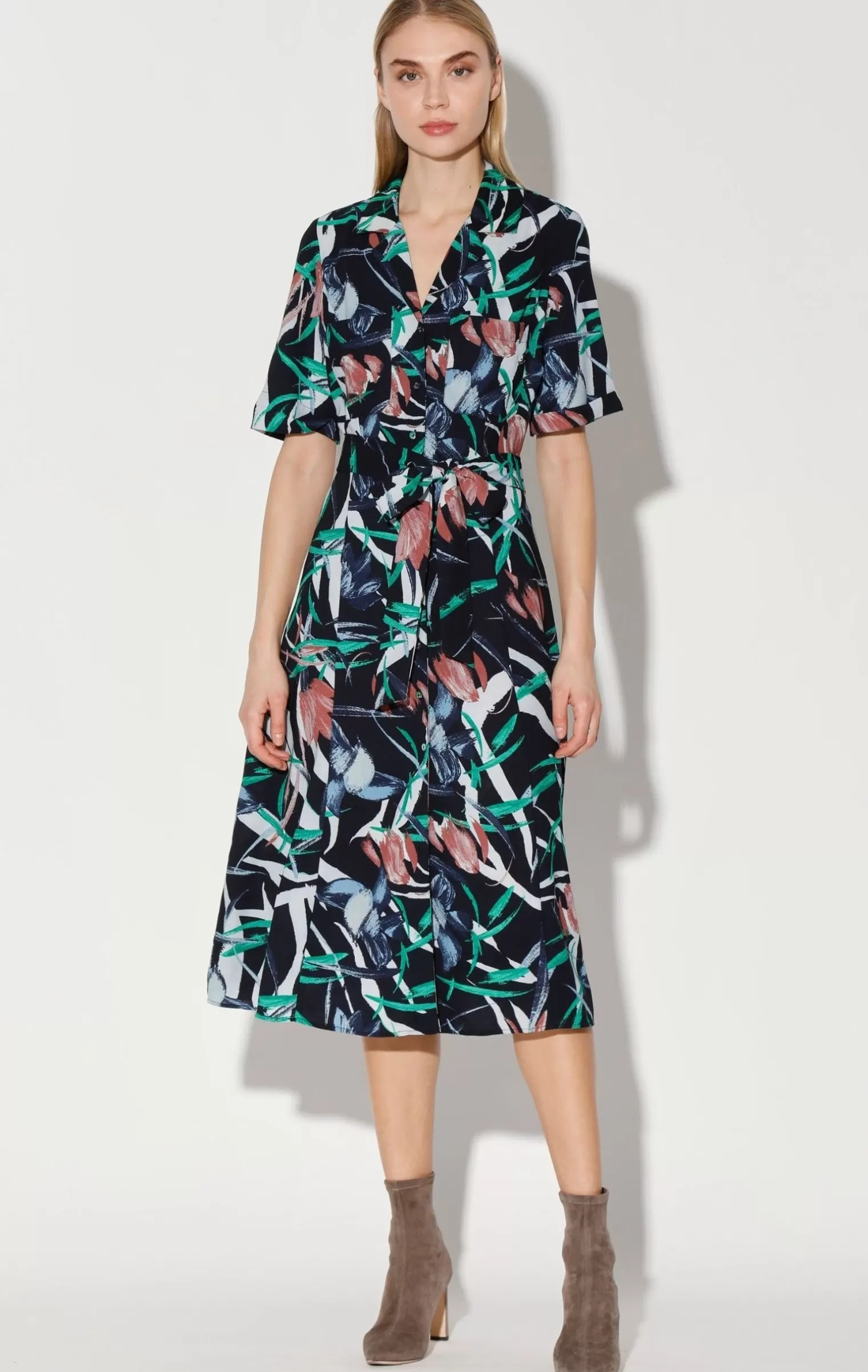 Walter Baker Valencia Dress, Midnight Tulip>Women Dresses